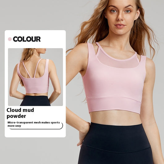 Chaleco Deportivo Mujer con Doble Tirante y Efecto Dos Piezas - Image 7