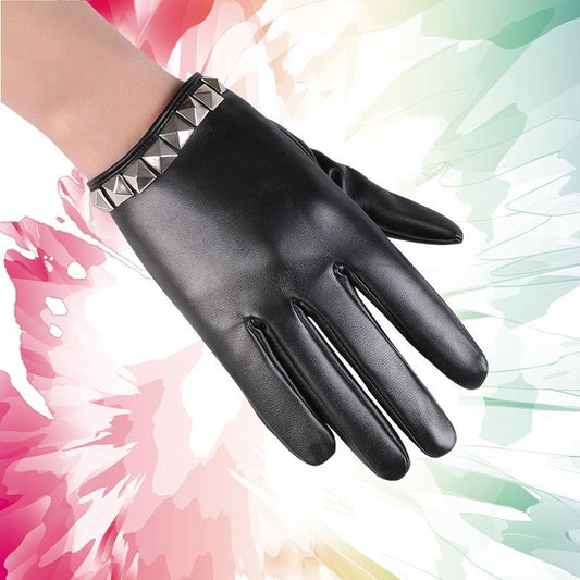 Guantes de Cuero para Mujer con Forro Mercerizado Premium