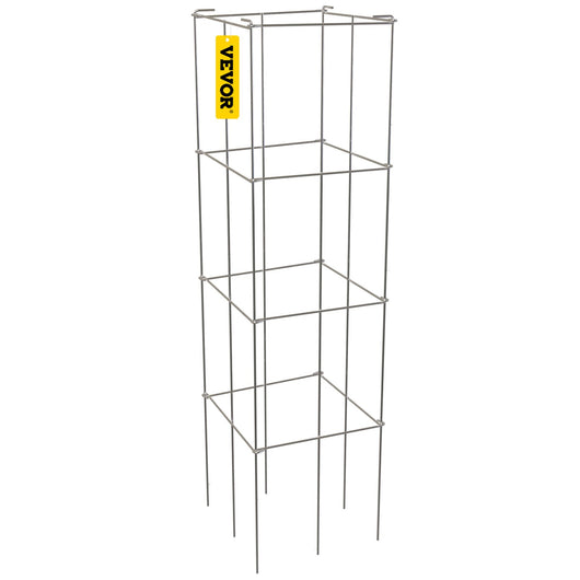 Jaulas Tutores para Tomates 46cm - Pack 5 Estructuras Cuadradas de Acero Galvanizado - Image 3
