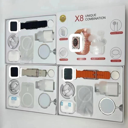 Reloj Inteligente 6 en 1 con Powerbank Inalámbrico, Auriculares Bluetooth y Correas Intercambiables - Image 17