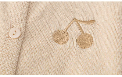 Suéter de Algodón para Niña con Estampado de Cerezas - Image 14