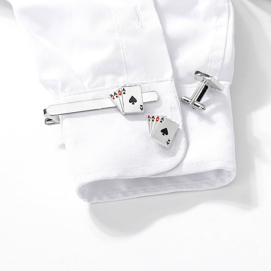 Gemelos de Póker y Pasador de Corbata Ejecutivo - Image 11