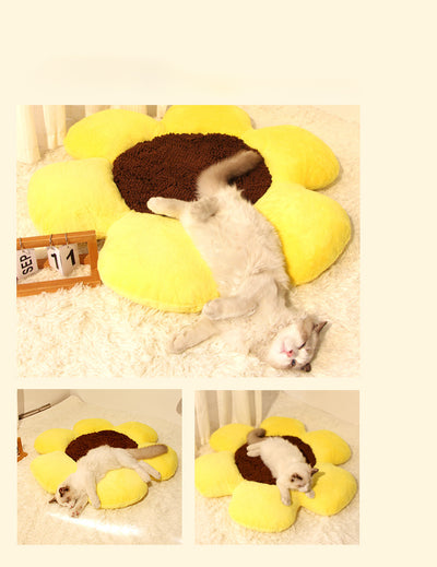 Nido Redondo Floral para Gatos - Cama Térmica Acogedora Todo Clima - Image 10