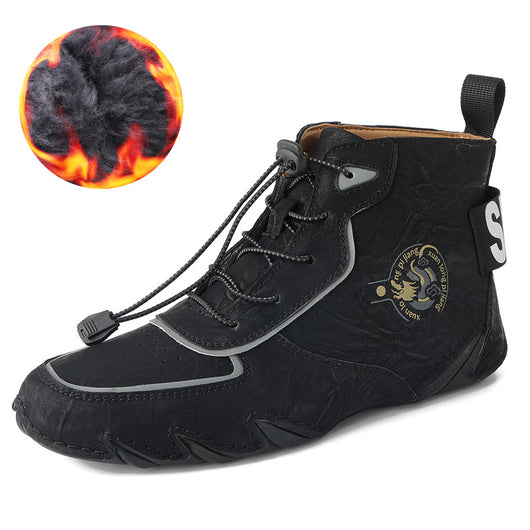 Botas Dr Martens Altas para Hombre Talla Grande - Cuero con Forro Térmico - Image 7