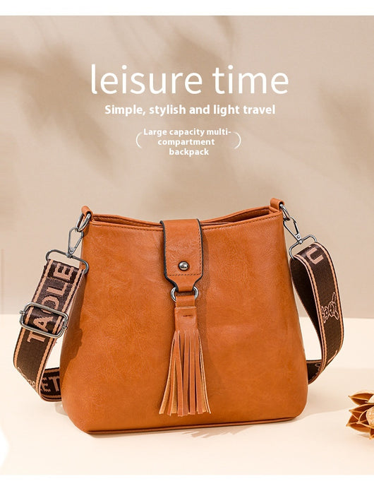 Bolso Retro de Cuero para Mujer - Bandolera Estilo Vintage - Image 11