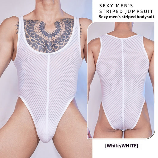 Jumpsuit Casual de Hombre en Seda Transpirable - Diseño Versátil y Cómodo - Image 7