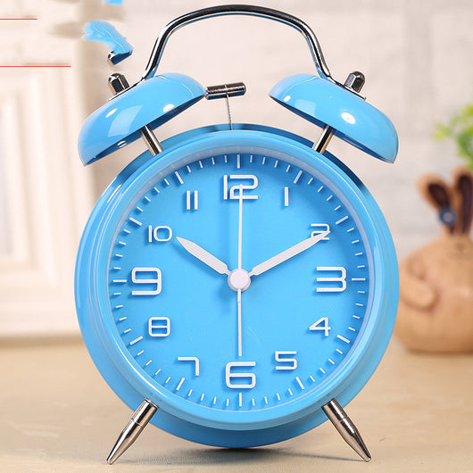 Reloj Despertador Digital 3D con Doble Campana Silencioso para Estudiantes - Image 7