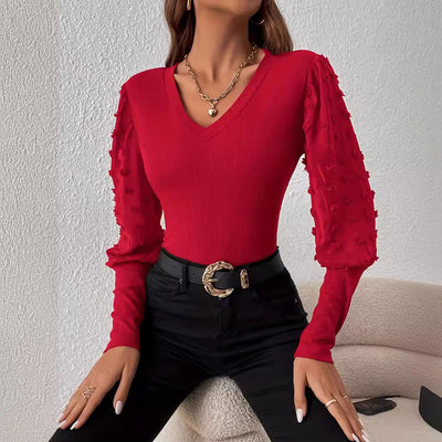 Blusa Moldeadora de Color Liso para Mujer - Image 4