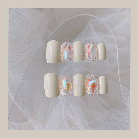 Parches de Uñas Aurora con Gemas Removibles - Image 3