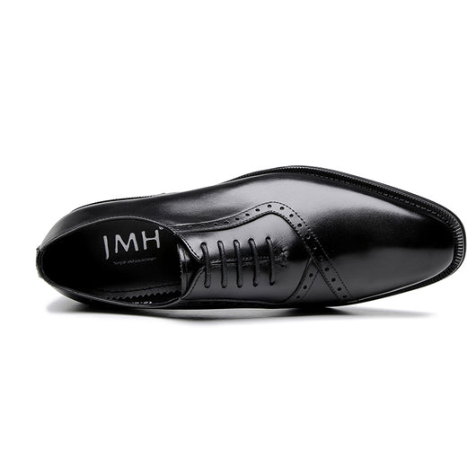 Zapatos de Novio Clásicos Puntiagudos Retro para Hombre - Image 6