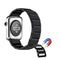 Reloj de Acero Inoxidable con Correa Magnética de Bambú