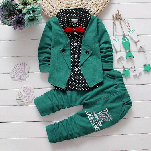 Traje Infantil Elegante con Chaleco, Corbatín y Pantalón - Image 16