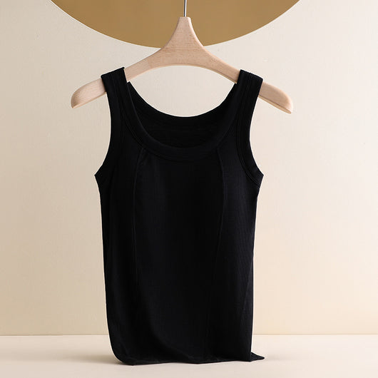 Camiseta Modal Talla Grande con Tirantes Reforzados - Image 5