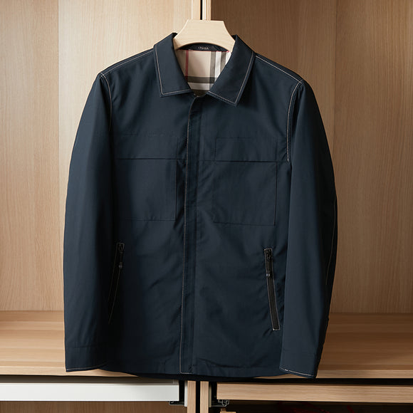 Chaqueta Casual Elegante para Hombre Maduro