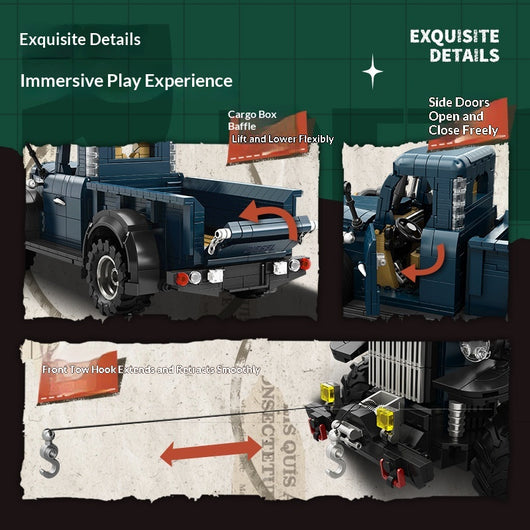 Juego de Bloques de Construcción Estilo Retro - Image 3