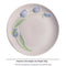 Azul Embossed Tulip Plate