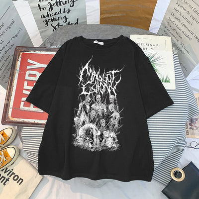 Camiseta Hip Hop Unisex con Estampado Europeo - Image 3