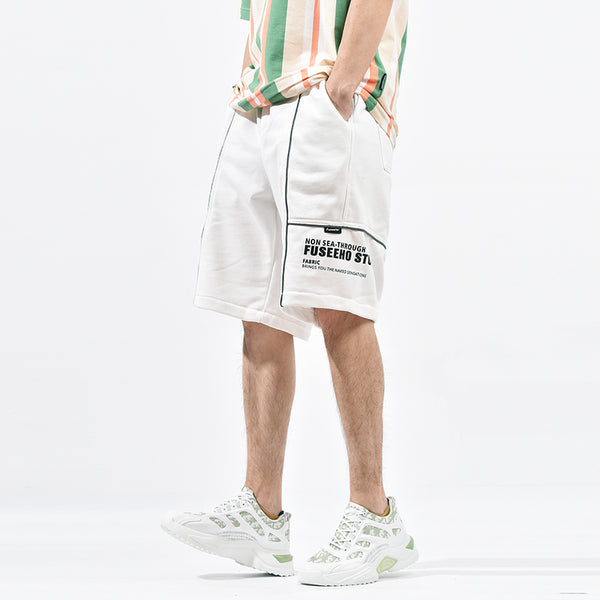 Shorts Deportivos Holgados de Algodón para Hombre - Corte Boyfriend - Image 3