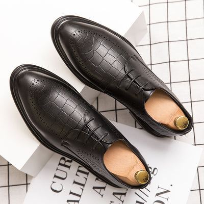 Zapatos Formales de Cuero Marrón con Punta Fina para Hombre - Image 13
