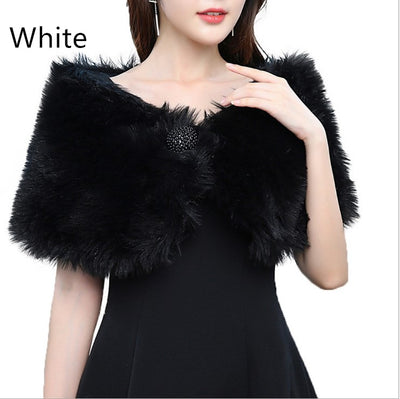 Chal Vestido de Piel de Conejo - Abrigo Cálido y Elegante - Image 10