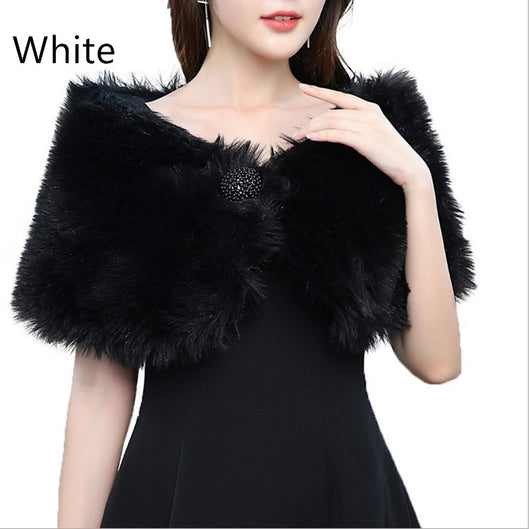 Chal Vestido de Piel de Conejo - Abrigo Cálido y Elegante - Image 10