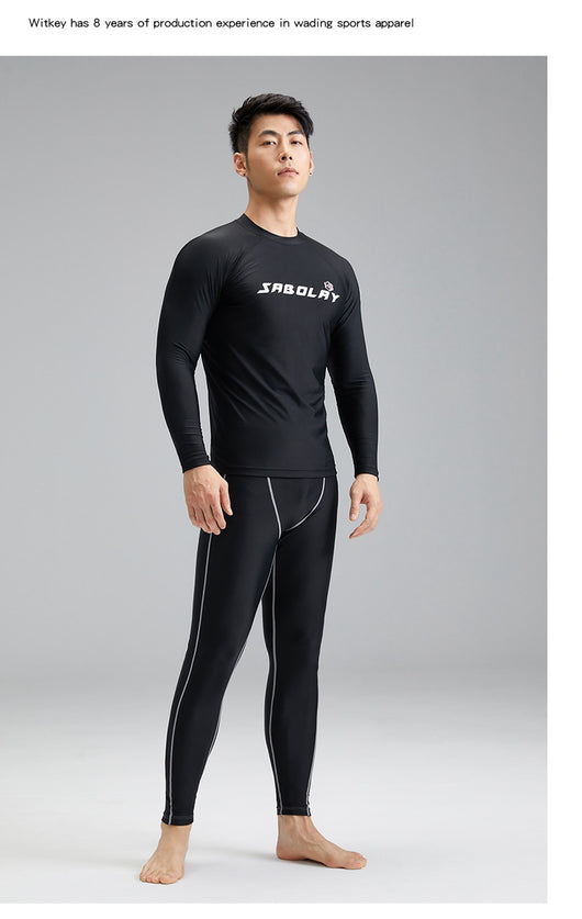 Bañador Deportivo Dividido con Protección Solar y Transpirabilidad - Image 12