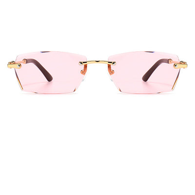 Gafas de Sol Frameless Color Gelatina - Estilo Personalidad - Image 7