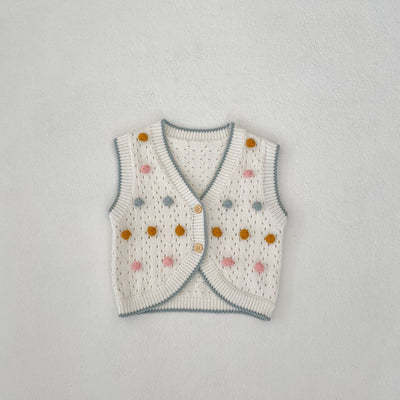 Chaleco Cardigan de Algodón para Bebé - Suéter Cómodo y Versátil - Image 24
