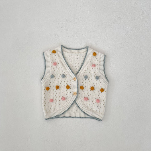 Chaleco Cardigan de Algodón para Bebé - Suéter Cómodo y Versátil - Image 24