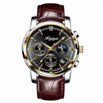 Reloj Hombre Acero Inoxidable Resistente al Agua con Calendario y Luz - Image 9