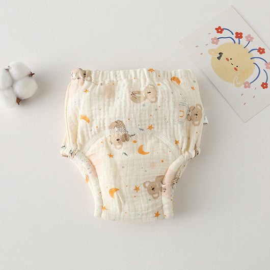 Pants de Entrenamiento Absorbentes para Bebé con Gasa Coreana Antifiltraciones - Image 65