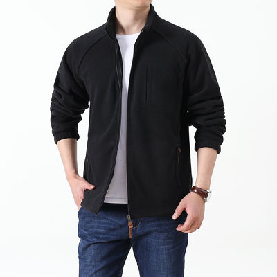 Chaqueta de Forro Polar con Cuello Alto para Hombre - Image 21