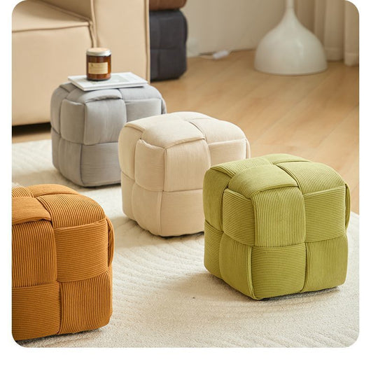 Sofá de Influencer para Sala de Estar con Reposapiés de Madera Maciza - Image 11