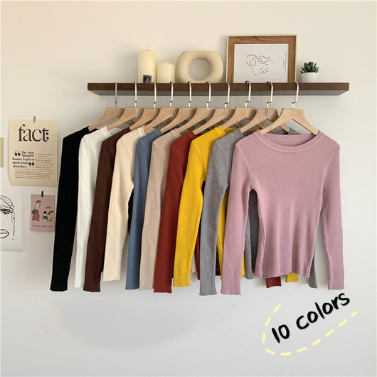 Suéter Cuello Redondo Base Térmica Pullover