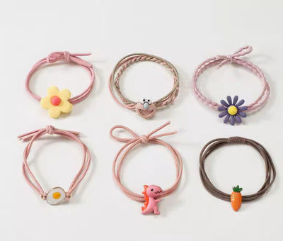 Bandas Elásticas para Cabello Infantil Estilo Coreano - Accesorios Cute Suave - Image 12