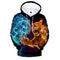Sudadera Hombre Estampado Tigre Creativo Animal Style