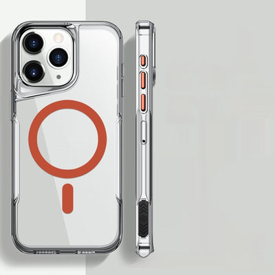 Funda Protectora Magnética Transparente Antiimpactos para Celular - Image 4