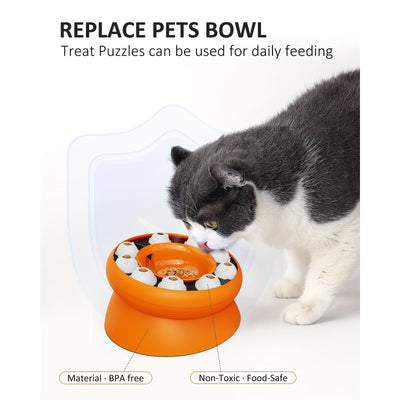 Comedero Interactivo Puzzle para Gatos - Dispensador Educativo de Alimento Seco - Image 10