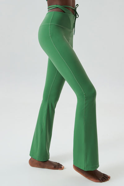 Pantalones Yoga Ajustados con Cordón para Mujer Tallas Grandes - Image 14