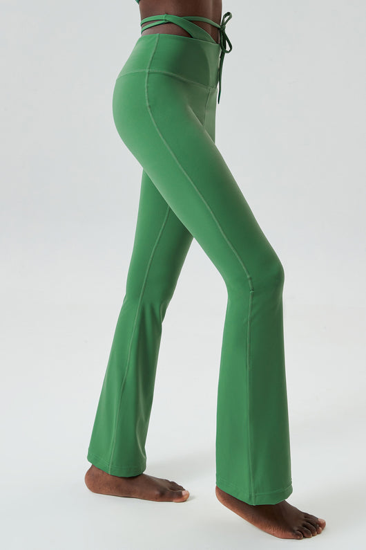 Pantalones Yoga Ajustados con Cordón para Mujer Tallas Grandes - Image 14