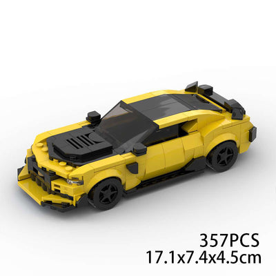 Bloques de Construcción Educativos - Auto Deportivo Muscle Car Armable - Image 6