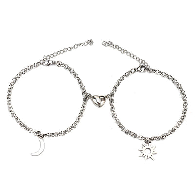 Pulseras Magnéticas Sol y Luna para Parejas - Acero Inoxidable, Regalos Día de Enamorados - Image 10