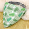 Babero Triangular Absorbente con Diseño de Gatos y Perros