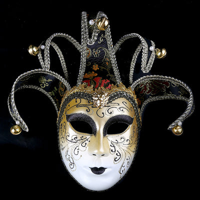 Máscara Veneciana Completa para Espectáculo de Maquillaje - Image 11