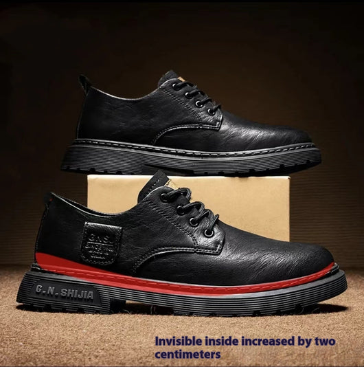 Botas Martin de Negocios con Tacón Oculto y Forro Polar para Otoño e Invierno - Image 10