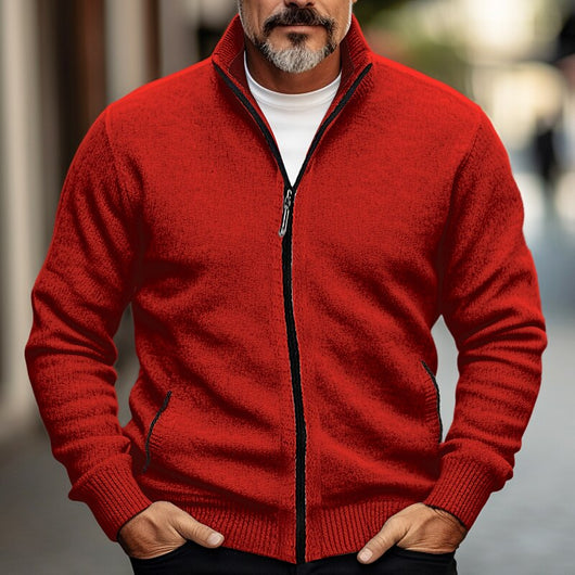 Suéter Grueso Forrado en Polar para Hombre - Diseño Moderno y Cálido - Image 6
