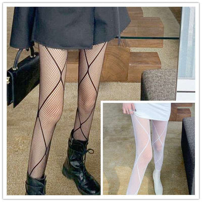Medias de Encaje Estilo Japonés con Fondo Reforzado - Image 11