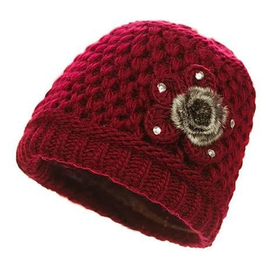 Gorro de Lana Tejido para Mamá - Abrigo Cálido Invierno - Image 7