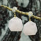 Natural Amethyst Tigereye Rhodochrosite Eardrops D