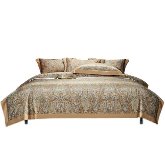 Juego de Cama 140 Algodón Satinado Estampado Digital 4 Piezas - Image 5